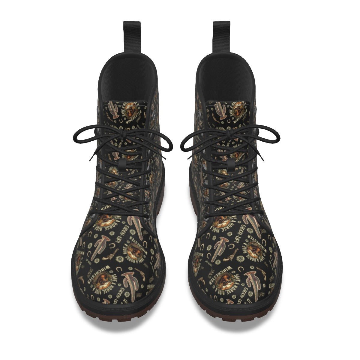 Cowboy Ride AOP Short Boot - Supernatural Inspired - Goblin wood Exclusive - Goblin Wood