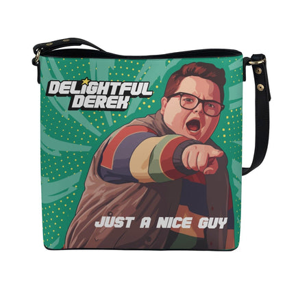 Delightful Derek - Crossbody Bucket Bag - Stranger Things Inspired - Goblin Wood Exclusive - Goblin Wood