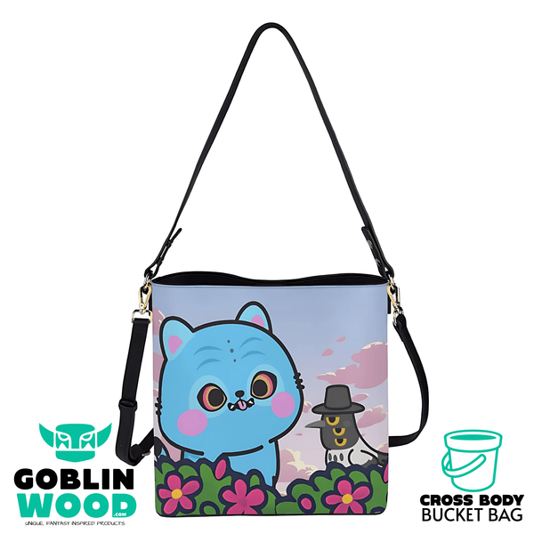 Derp - Crossbody Bucket Bag - KPop Demon Hunters Inspired - Goblin Wood Exclusive - Goblin Wood