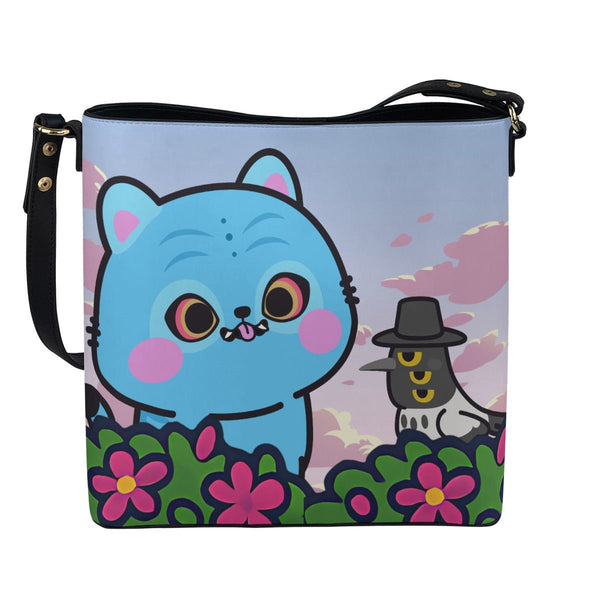 Derp - Crossbody Bucket Bag - KPop Demon Hunters Inspired - Goblin Wood Exclusive - Goblin Wood