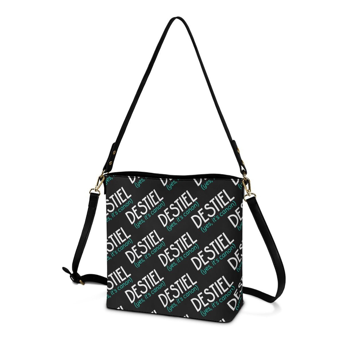 Destiel - Cross Body Bucket Bag - Supernatural Inspired - Goblin Wood Exclusive - Goblin Wood