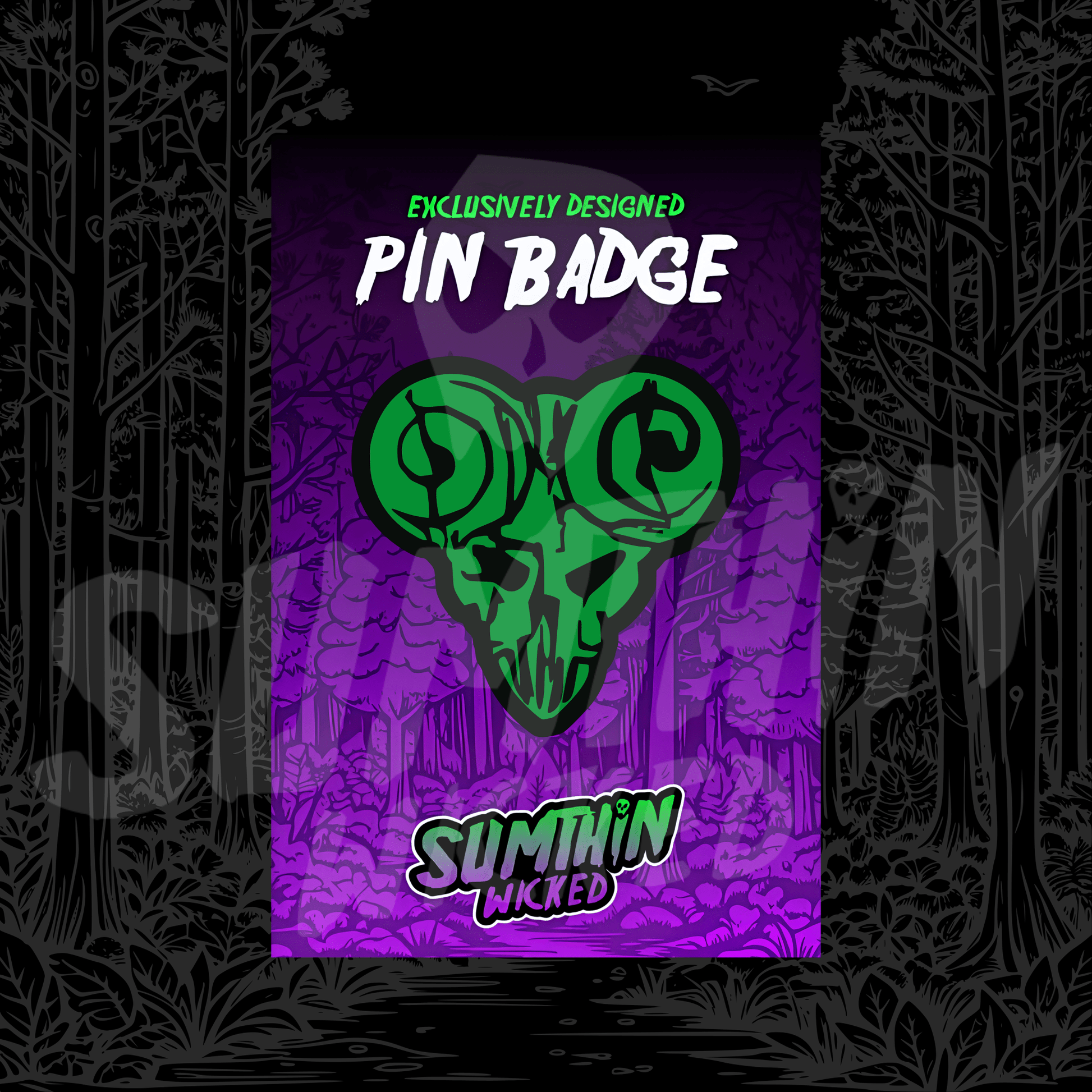 Destiny - Acrylic Pin Badge - The Pick Of Destiny Inspired - Sumthin Wicked Exclusive - Goblin Wood