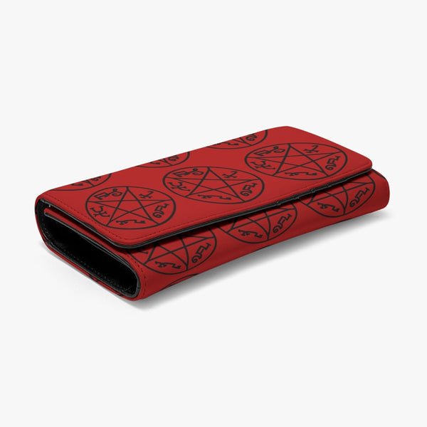 Devils Trap (Red) - Supernatural Inspired Purse - Goblin Wood Exclusive - Goblin Wood