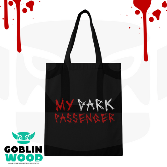 Dark Passenger - Black Tote Bag - Goblin Wood Exclusive