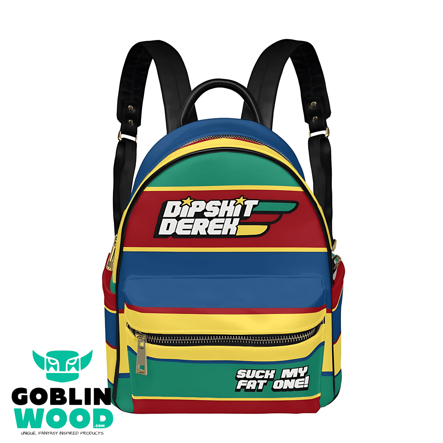 Dipshit - Mini Backpack - Stranger Things Inspired - Goblin Wood Exclusive - Goblin Wood