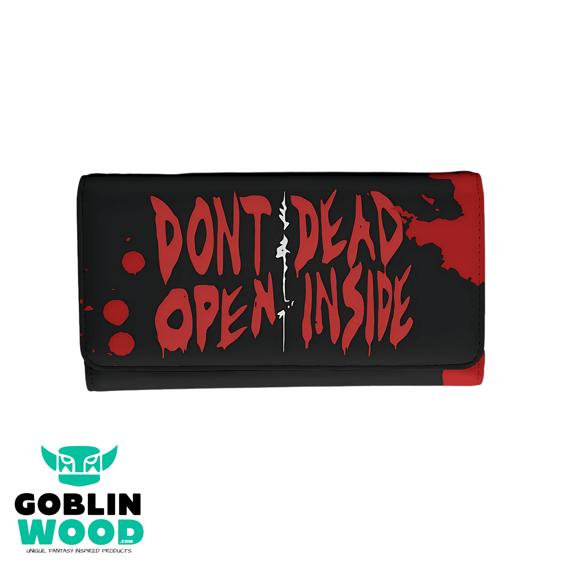 Don't Open, Dead Inside - AOP Purse - The Walking Dead Inspired - Goblin Wood Exclusive - Goblin Wood