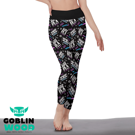 Dream Ride - AOP Ladies Leggings - Supernatural Inspired - Goblin Wood Exclusive - Goblin Wood