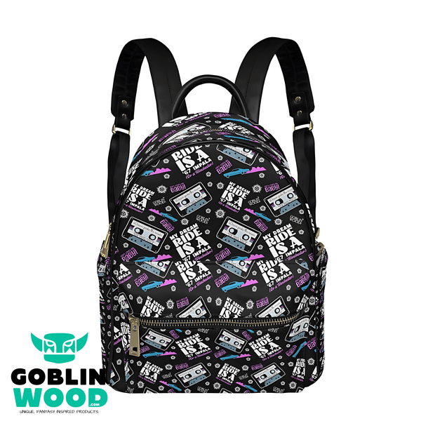 Dream Ride - AOP Print Mini Backpack - Supernatural Inspired - Goblin Wood Exclusive - Goblin Wood