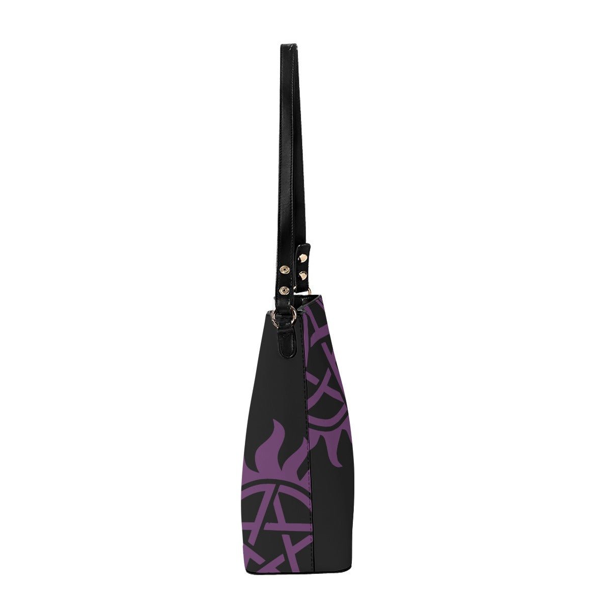 Dream Ride - Black Cross Body Bucket Bag - Supernatural Inspired - Goblin Wood Exclusive - Goblin Wood