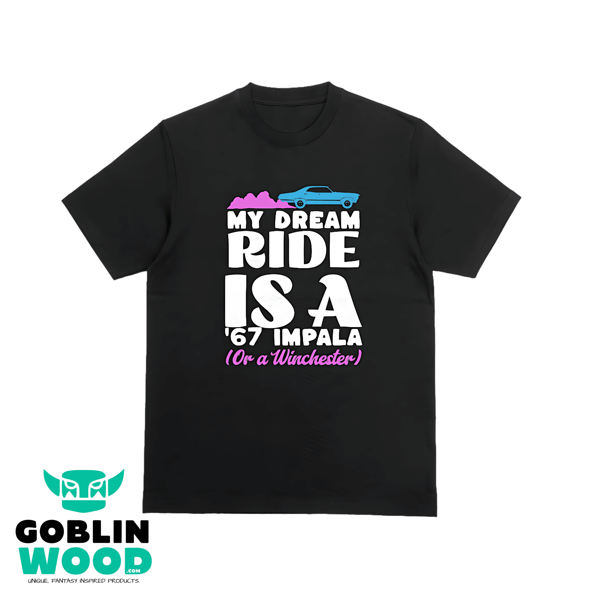 Dream Ride - Black Premium T-Shirt - Supernatural Inspired - Goblin Wood Exclusive - Goblin Wood