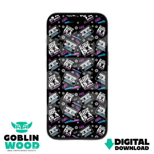 Dream Ride - Supernatural Inspired Digital Screen Background - Goblin Wood Exclusive - Goblin Wood