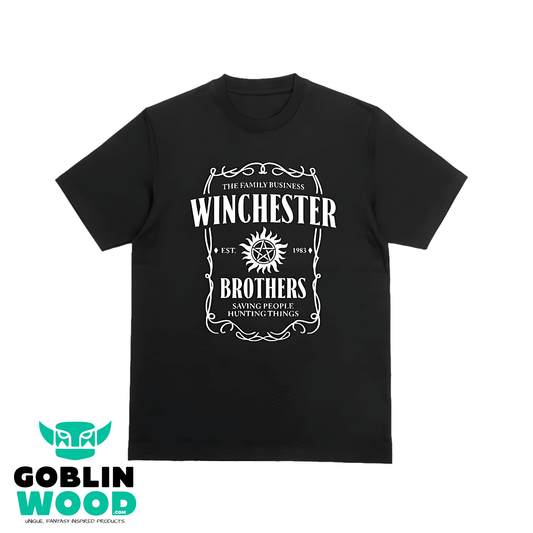 Drink Up - Black Premium T-Shirt - Supernatural Inspired - Goblin Wood Exclusive - Goblin Wood