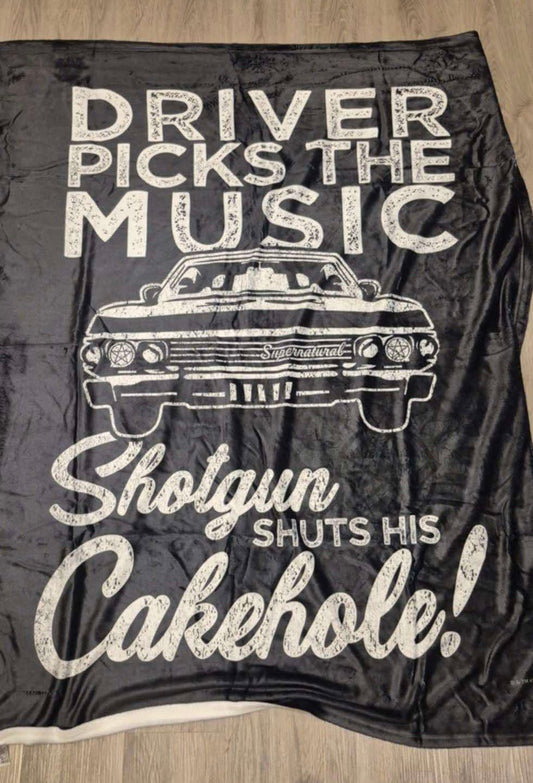 Driver - Officially Licensed Throw/Blanket - Supernatural - Goblin Wood