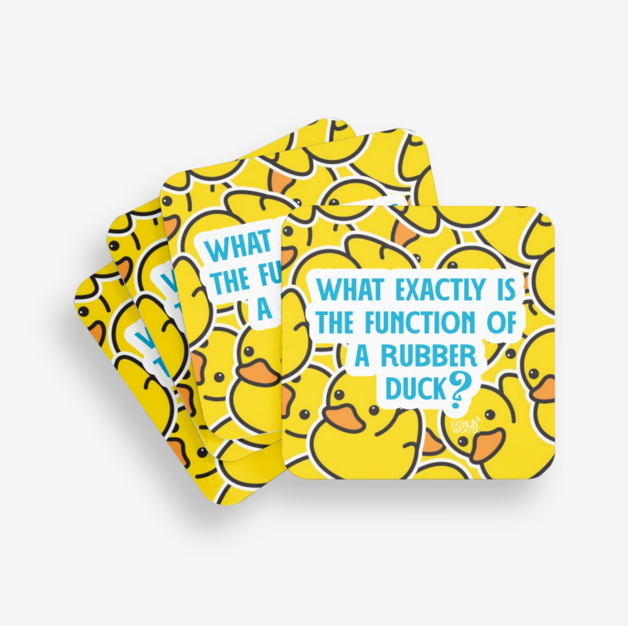 Ducks Coaster - Harry Potter inspired
