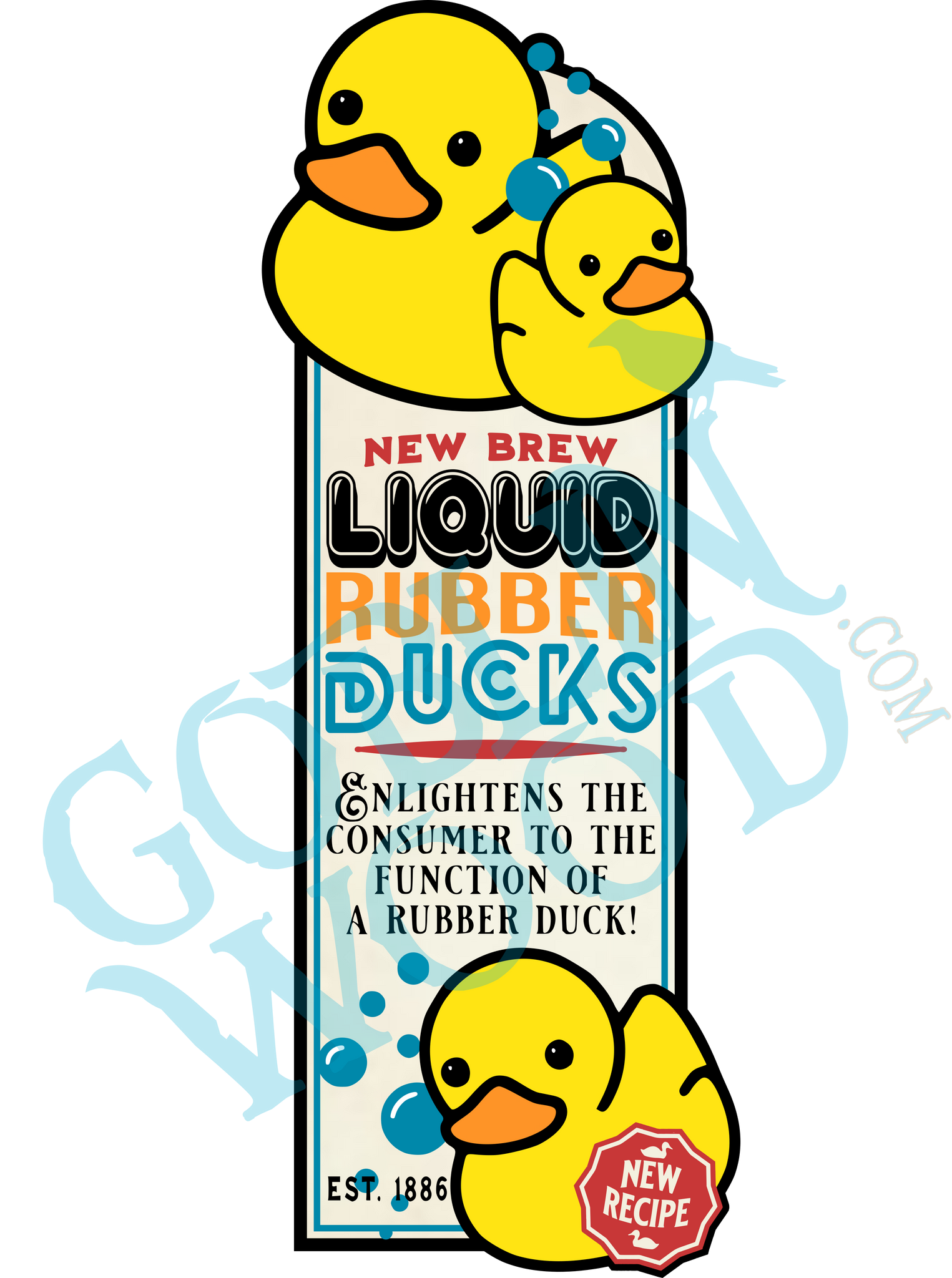 Liquid Rubber Ducks - Harry Potter Inspired