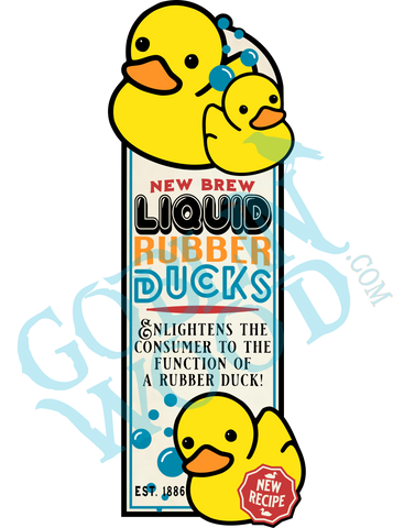 Liquid Rubber Ducks - Harry Potter Inspired