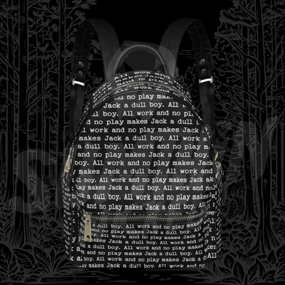 Dull Jack - AOP PU Mini Backpack - The Shining Inspired - Sumthin Wicked Exclusive - Goblin Wood