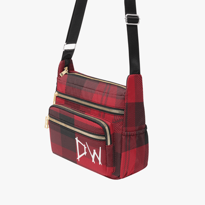 DW Plaid - Multi Pocket Crossbody - Supernatural Inspired - Goblin Wood Exclusive - Goblin Wood