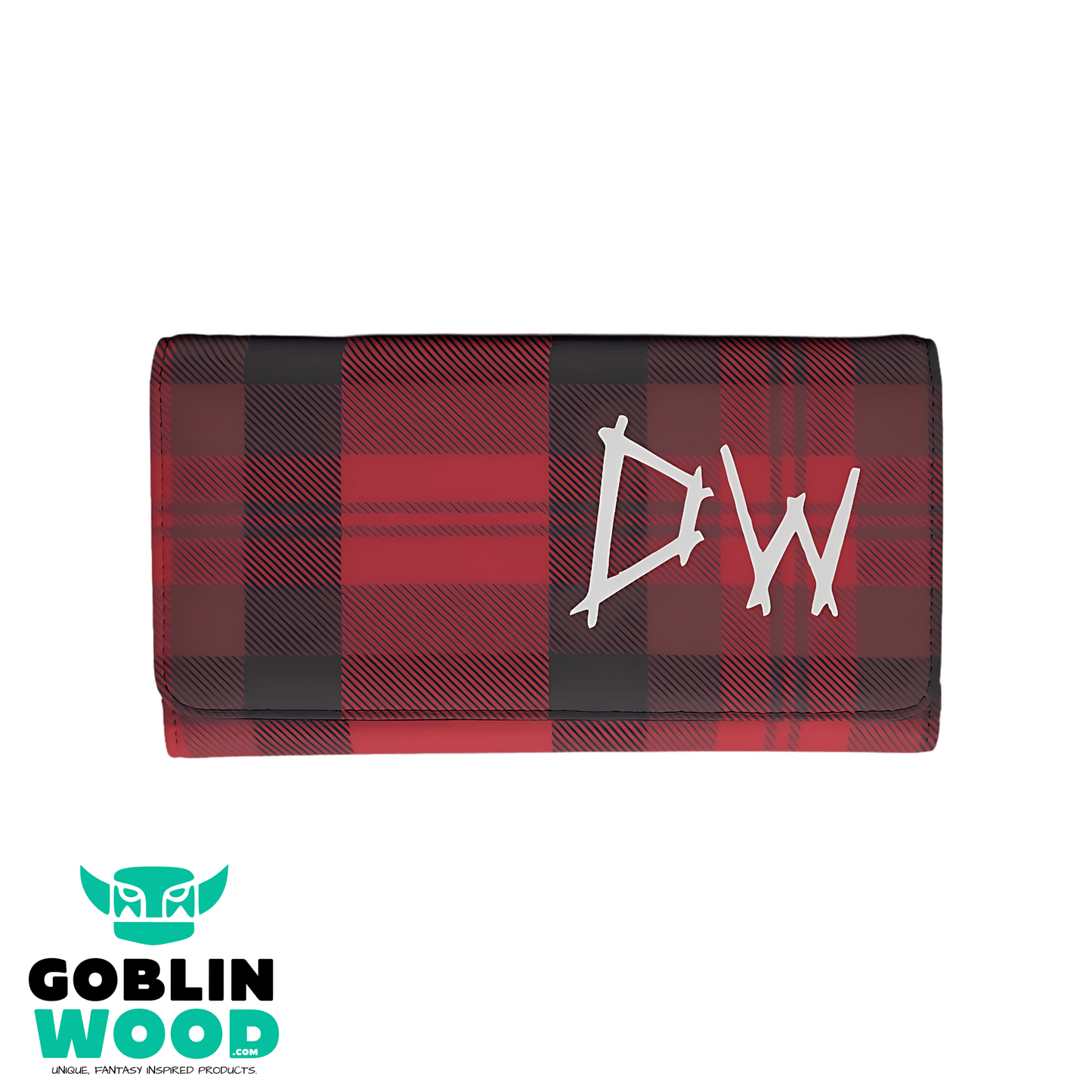 DW Plaid - PU Purse - Supernatural Inspired - Goblin Wood Exclusive - Goblin Wood