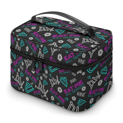 Eat Pie - AOP Toiletry Bag - Supernatural Inspired - Goblin Wood Exclusive - Goblin Wood