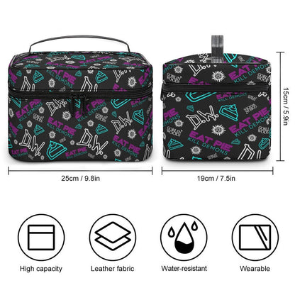 Eat Pie - AOP Toiletry Bag - Supernatural Inspired - Goblin Wood Exclusive - Goblin Wood