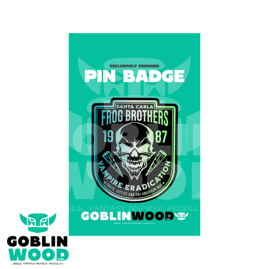 Edgar - Acrylic Pin Badge - The Lost Boys Inspired - Goblin Wood Exclusive - Goblin Wood