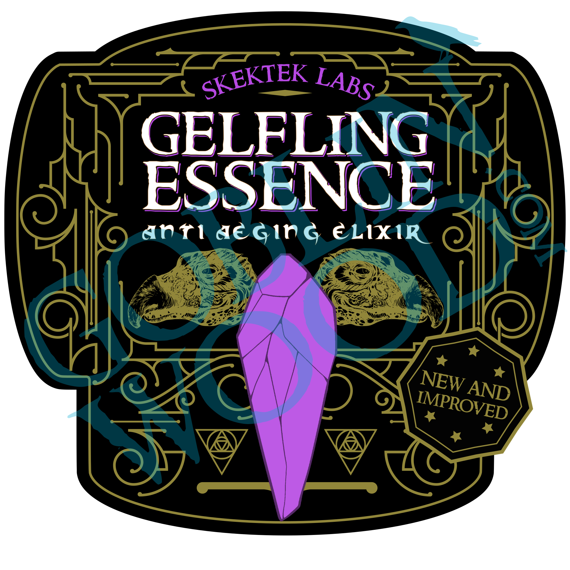 Gelfling Essence Potion - The Dark Crystal Inspired
