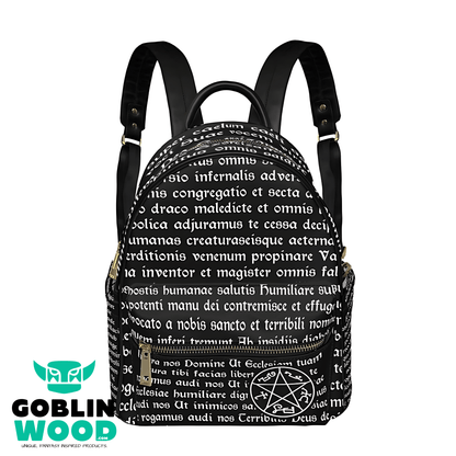 Exorcism - AOP Print Mini Backpack - Supernatural Inspired - Goblin Wood Exclusive - Goblin Wood