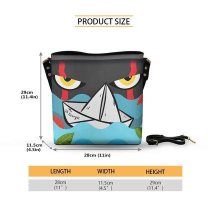 Eyes - Cross Body Bucket Bag - IT Inspired - Sumthin Wicked Exclusive - Goblin Wood