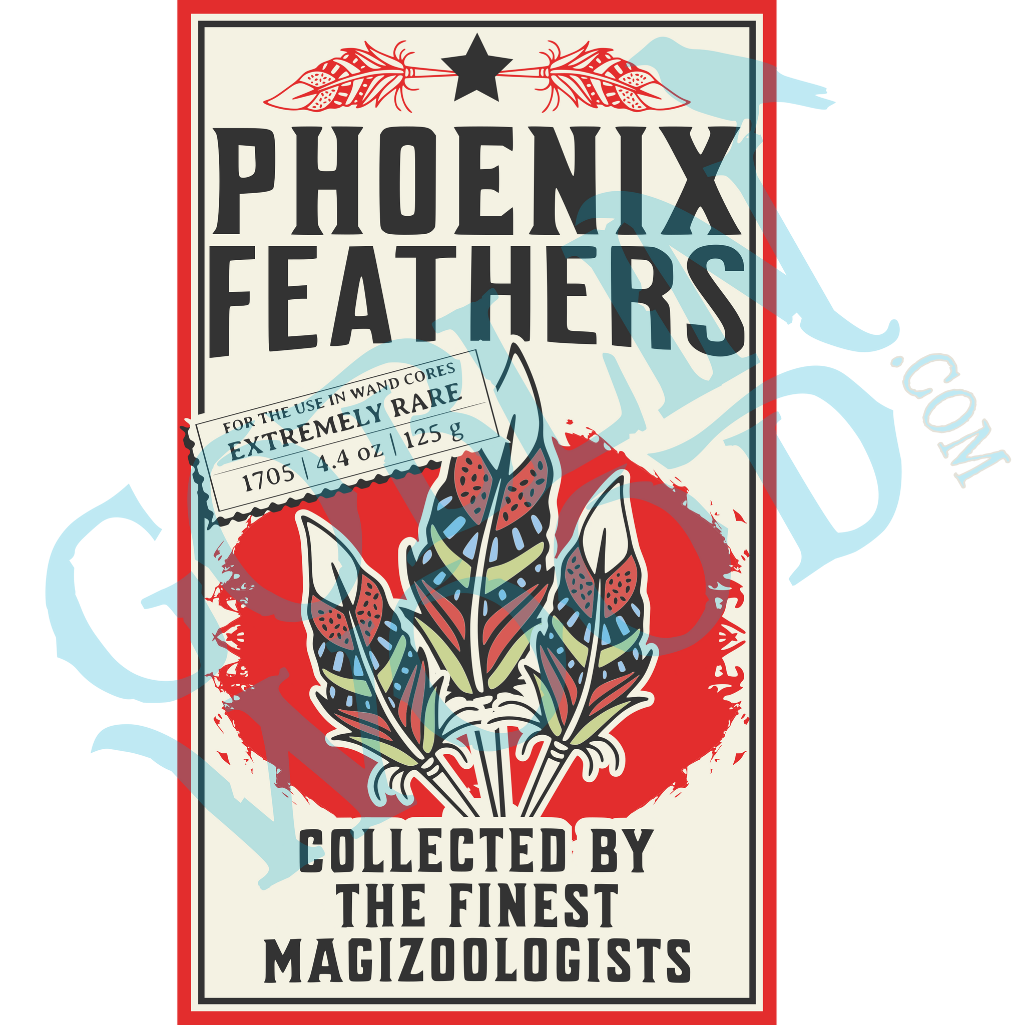 Phoenix feathers - Harry Potter Inspired