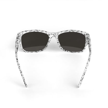 Initials (White) - AOP Sunglasses - Goblin Wood Exclusive