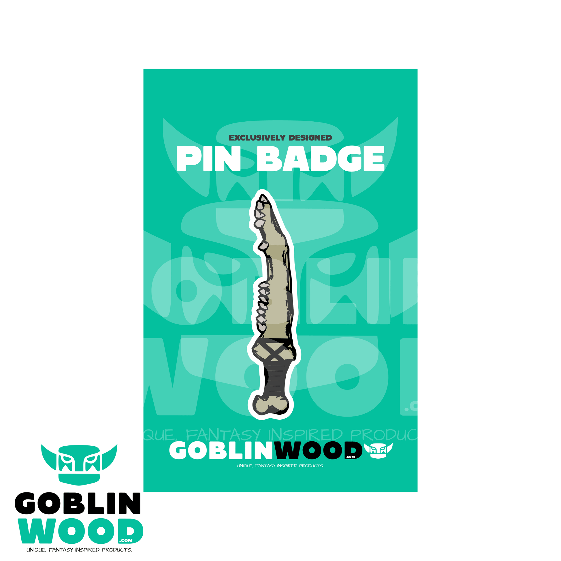 First Blade - Acrylic Pin Badge - Supernatural Inspired - Goblin Wood Exclusive - Goblin Wood