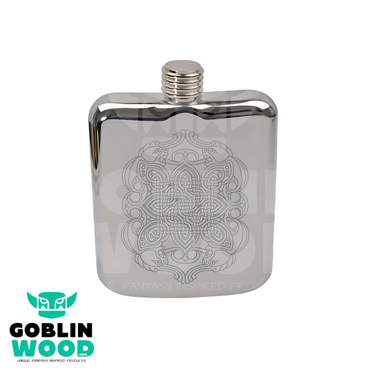 Bobby - Replica Engraved Flask - Goblin Wood Exclusive