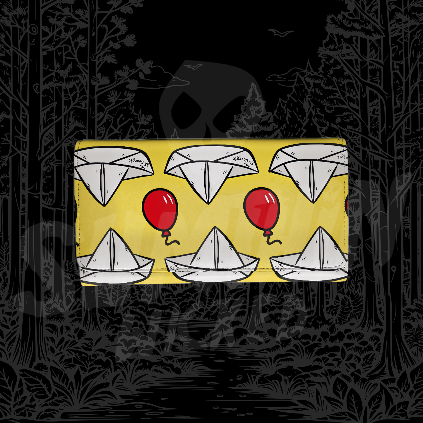 Float - AOP PU Purse - IT Inspired - Sumthin Wicked Exclusive - Goblin Wood