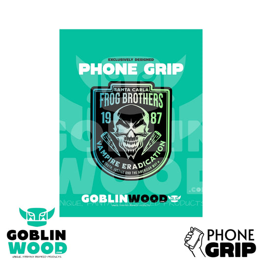 Frog Brothers - Acrylic Phone/Kindle Grip - The Lost Boys Inspired - Goblin Wood Exclusive - Goblin Wood