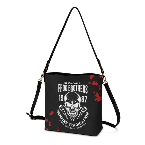 Frog Brothers - Crossbody Bucket Bag - The Lost Boys Inspired - Goblin Wood Exclusive - Goblin Wood