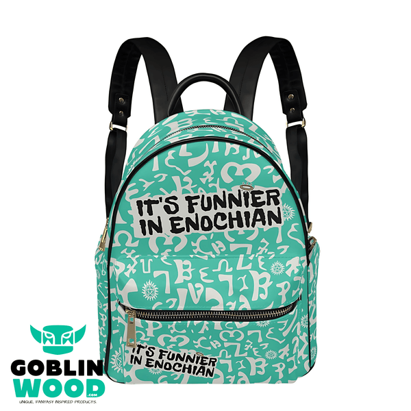 Funny - Mini Backpack - Supernatural Inspired - Goblin Wood Exclusive - Goblin Wood