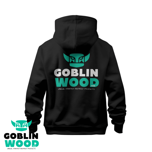 Goblin - Premium Back and Front Branded Black Hoody - Goblin Wood Exclusive - Goblin Wood