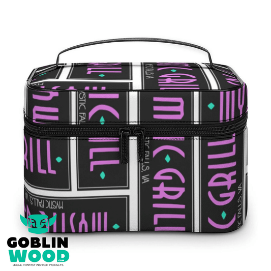 Grill - Toiletry Bag - TVD Inspired - Goblin Wood Exclusive - Goblin Wood