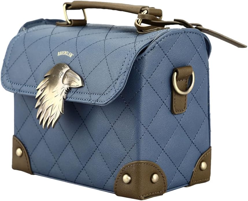Harry Potter Ravenclaw Premium House Mini Trunk Cross Body Handbag - Goblin Wood