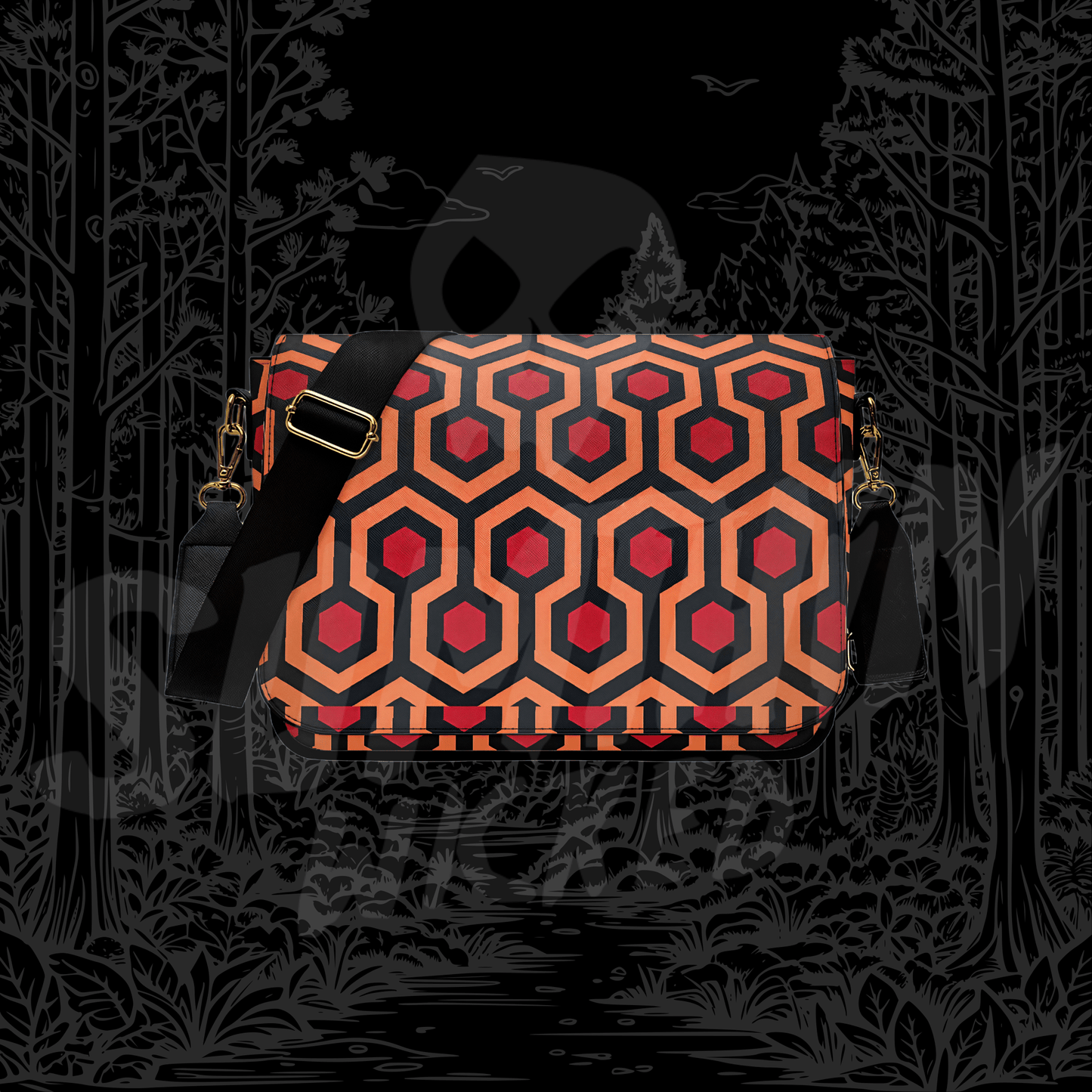 Here's Johnny! - PU Cross Body Hand Bag - The Shining Inspired - Sumthin Wicked Exclusive - Goblin Wood