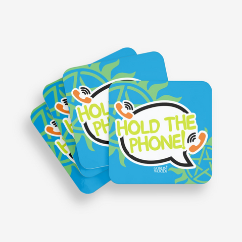 Hold the phone! Coaster - Supernatural Inspired