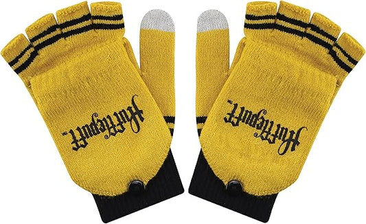 Hufflepuff Mitten/Fingerless Gloves - Goblin Wood
