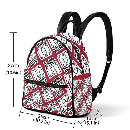Humanity Switch - AOP Print Mini Backpack - TVD Inspired - Goblin Wood Exclusive - Goblin Wood