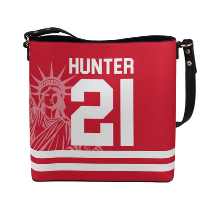 Hunter - Cross Body Bucket Bag - Heated Rivalry Inspired - Goblin Wood Exclusive - Goblin Wood