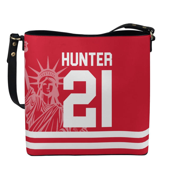 Hunter - Cross Body Bucket Bag - Heated Rivalry Inspired - Goblin Wood Exclusive - Goblin Wood