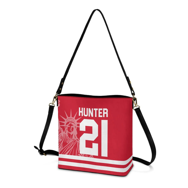 Hunter - Cross Body Bucket Bag - Heated Rivalry Inspired - Goblin Wood Exclusive - Goblin Wood