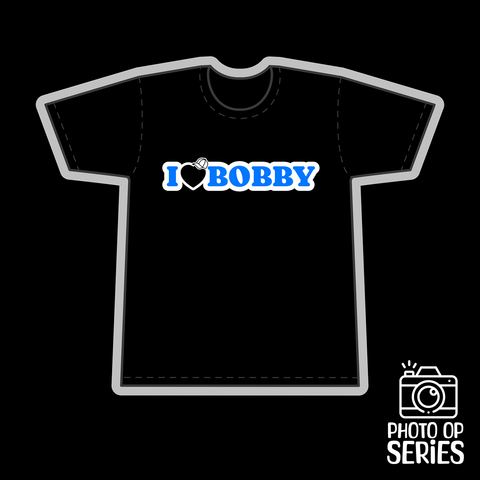 I Love Bobby - Photo Op Series Tee - Goblin Wood Exclusive - Goblin Wood