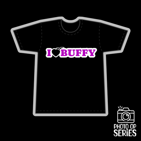 I Love Buffy - Photo Op Series Tee - Goblin Wood Exclusive - Goblin Wood