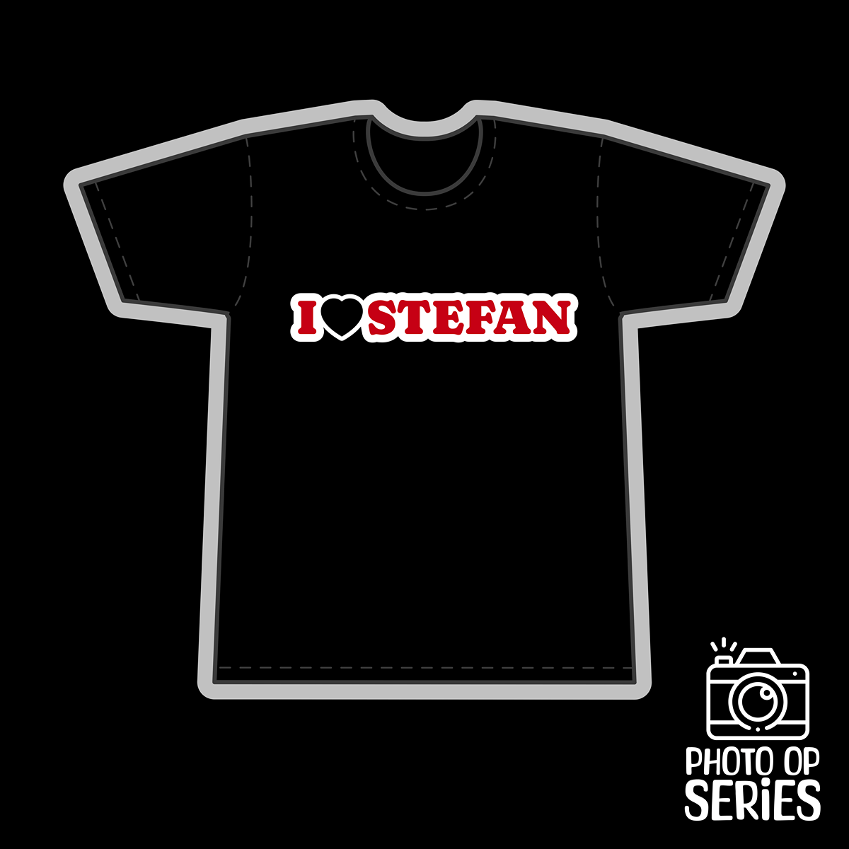 I Love Stefan - Photo Op Series Tee - Goblin Wood Exclusive - Goblin Wood